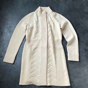 Etcetera Merino Wool Long Cardigan